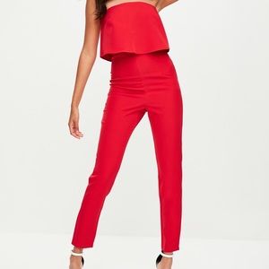 Super cute jumpsuit! (white with black stripes)